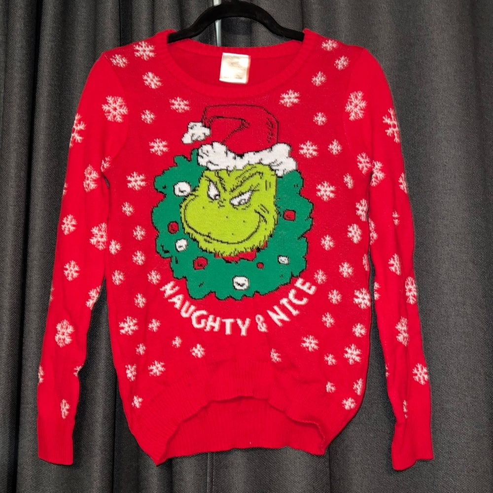 Ugly Christmas Sweaters Size XL Grinch